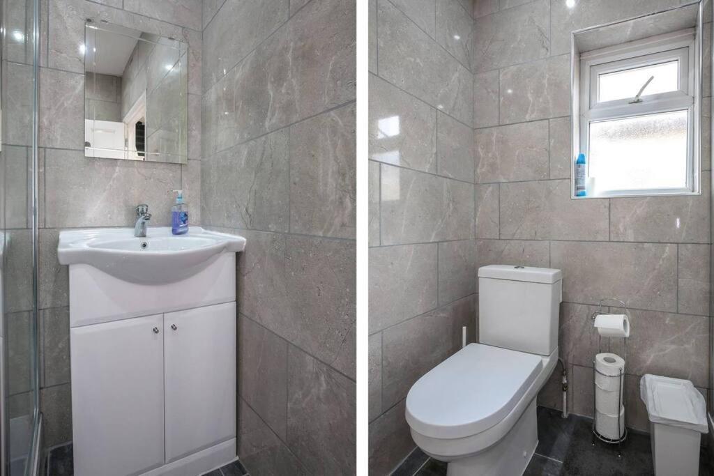 Large Modern Apartment With Garden Sleeps 10 Guests Londra Exterior foto